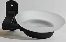 Мыльница настенная New Mezer черная SM13-0013