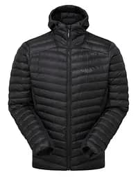 Мужская демисезонная куртка Rab Cirrus Flex Hoody L Чорний-Сірий