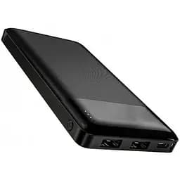 Зовнішня мобільна батарея Hoco J72 Easy Travel 10000 mAh чорна 6931474738370 - мініатюра 4