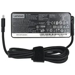 Блок питания для ноутбуков Lenovo черный Type-C 65 Вт 20V / 3.25A 15V / 3A 9V / 2A 5V / 2A (ADLX65YCC3A)