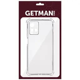 TPU чохол GETMAN Ease logo посилені кути Full Camera для Vivo Y21 / Y33s Безбарвний (прозорий) - мініатюра 2