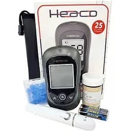 Глюкометр Heaco Gold AQ Plus + 25 тест полосок