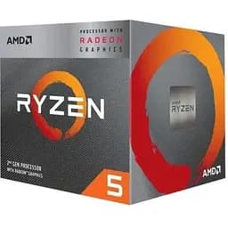 Процессор AMD AM4 Ryzen 5 3400G Box 4x3.7 ГГц Turbo Boost 4.2 ГГц Radeon Vega 11 L3 4Мб Picasso Zen+ 12 нм TDP 65 Вт