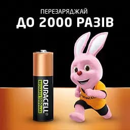 Акумулятор Duracell AA 1300 mAh, 2 шт. (6410548) - мініатюра 2