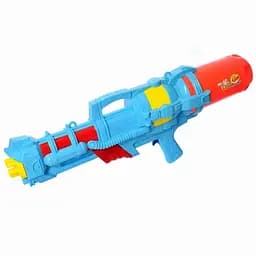 Водяний автомат MR 0249, великий помповий іграшковий водяний пістолет, довжина 66 см, блакитний колір