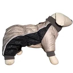 Комбінезон для собак Diego mini snow zip M Сірий - l