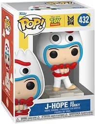 Фігурка Funko Pop БТС Історія іграшок Джей-Хоуп Форкі BTS Toy Story J-Hope As Forky 10 см BTS J-H F 432 - мініатюра 2