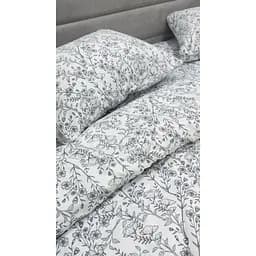 Наволочка Ecotton Зимова колекція Super Soft White/ Black Фланель 50х70 см (25545) - мініатюра 3