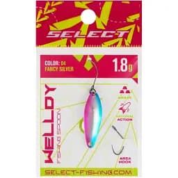Блешня Select Welldy 1.8g 31mm #04 Fancy Silver - мініатюра 2