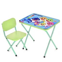 Дитячий стіл складний зі стільчиком Bambi det0015718