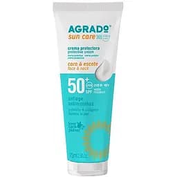 Крем для обличчя сонцезахисний Agrado SPF50+ 75 мл