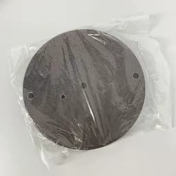 Подвійна кругла стельова основа у кольорі Coffee | Line F | Арт. BASE 2 CF