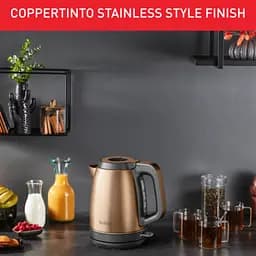 Електрочайник Tefal Coppertinto 1.7 л Strix нержавіюча сталь бронзовий kuh0015310 - мініатюра 7