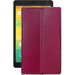 Чехол StatusCASE из экокожи для планшета Prestigio Node A8 3G PMT4208 Бордовый