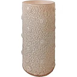 Ваза стеклянная Vittora Лунный камень 29.5 см молочная VT-V-0009 (148159)