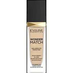 Тональная основа Eveline Wonder Match Luxurious Matching Foundation Миндаль 30 мл