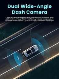 Автомобільні камери E3 1080P Full HD Dash Cam спереду та ззаду - мініатюра 3