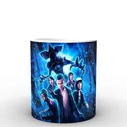 Кухоль GeekLand Stranger Things Дуже дивні справи постер ST.02.013 330 мл білий