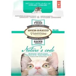 Сухой корм для стерилизованных котов Oven-Baked Nature’s Code, беззерновой, из свежего мяса курятины, 2,27 кг