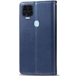 Шкіряний чохол-книжка Getman Gallant (PU) для ZTE Blade v2020 Синій - мініатюра 3