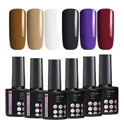 Набір гель-лаків для нігтів Reglance Карбонадо 7.5 мл