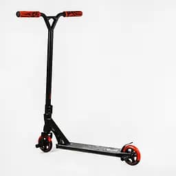 Самокат трюковий Best Scooter 55х85 см Чорно-червоний 000231346 - мініатюра 5