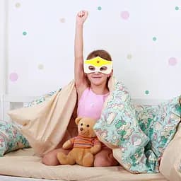 Простирадло Cosas на резинці в дитяче ліжечко 60х120 beige dots, бежевий (Горох_Беж_1) - мініатюра 4