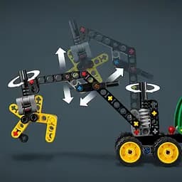Конструктор LEGO Technic Колісний комбайн John Deere 1470H 117 деталей (42218)  - мініатюра 8