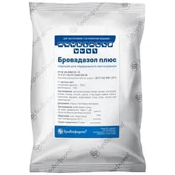 Порошок Бровадазол плюс Бровафарма комбінований антигельмінтик 100 г (4820012501595)