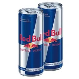 Енергетичний напій Red Bull 500 мл (0.25 л х 2 банки) - мініатюра 2