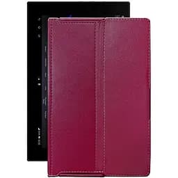 Чохол StatusCASE з екошкіри для планшету Sony Xperia Tablet Z4 10 (SGP771Z) Бордовий