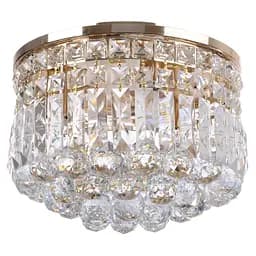 Люстра Brille потолочная торт с подсветкой LED E14 40W Glass (BCL-613C/3)