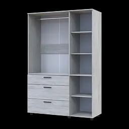 Шафа для одягу Doros Торн Сосна Натті 3 ДСП/3Ш (штанга) 135х51.6х200 (44900481) - мініатюра 4
