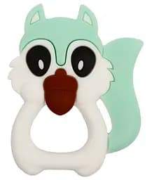 Прорізувач для зубів Lindo Білка, білий з м'ятним (LI 321 б біл)