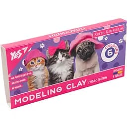 Пластилин Yes Keith Kimberlin, 6 цветов, 120 г (540605)