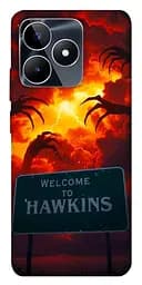Чохол Demsky Welcome to hawkins для Realme C53