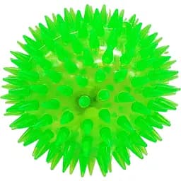 М'ячик дитячий Bambi Їжачок 8.5 см світлові ефекти зелений (PR24125(Green))