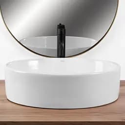 Умивальник Rea Fonda 50x37 white (REA-U0604), Глянцева - мініатюра 4