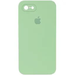 Чохол Epik Silicone Case Square Full Camera Protective AA для Apple iPhone 7/8/SE 2020 4.7 М'ятний/Mint