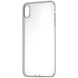 Чехол Baseus для iPhone Xr Simplicity Прозрачный Черный (ARAPIPH61A01)