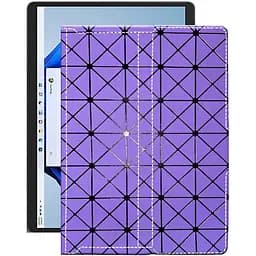 Чехол StatusCASE из экокожи для планшета Microsoft Surface Pro 8 Фиолетовый ромб