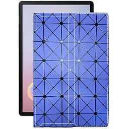 Чохол StatusCASE з екошкіри для планшету Samsung Galaxy Tab S6 10.5 Синій ромб