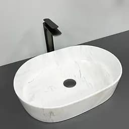 Умивальник VBI Verona 50 nature marmo накладний VBI-011315, Мармур