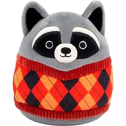 Мягкая игрушка Squishmallows Енот Рокки 19 см разноцветная (6900007501798)