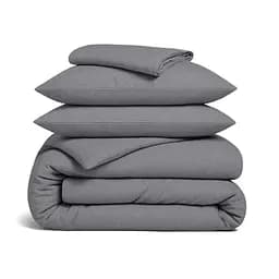 Комплект постельного белья Domikus Фланель , Байка 175х210 двохспальний Сірий