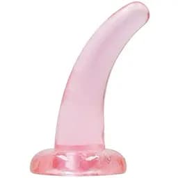 Фаллоимитатор Realrock Crystal Clear Dildo 5" 11.5 см розовый