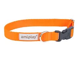 Нашийник для собак Amiplay Samba S 20-35 * 1,5 см - помаранчевий