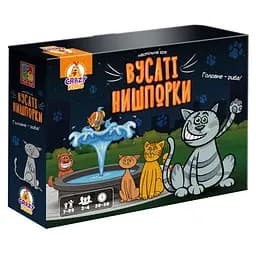 Настільна гра-бродилка "Вусаті нишпорки" Vladi Toys VT8055-44 з фігурками котів