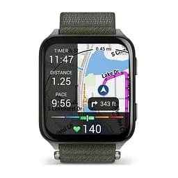 Смарт-годинник Garmin Venu X1 Moss Titanium with Moss Nylon (010-02980-23) - мініатюра 8
