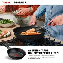 Сковорода Tefal Expertise 28см чорний (G3210602) - мініатюра 5